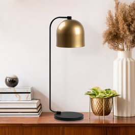 Opviq Epika - 12246 Lámpara de mesa Oro y Negro
